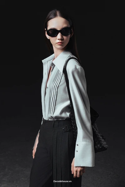 Áo sơ mi: JAME SHIRT (may đo) 17D0138